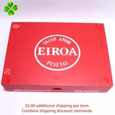 Eiroa PCA 2021 Cameroon de Jamastran Empty Wood Cigar Box 10.5" x 7.5" x 2.25"