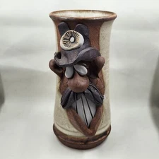 Handmade Stoneware Facial Obscure Face Figural Water Pitcher Jug Crock Kettle