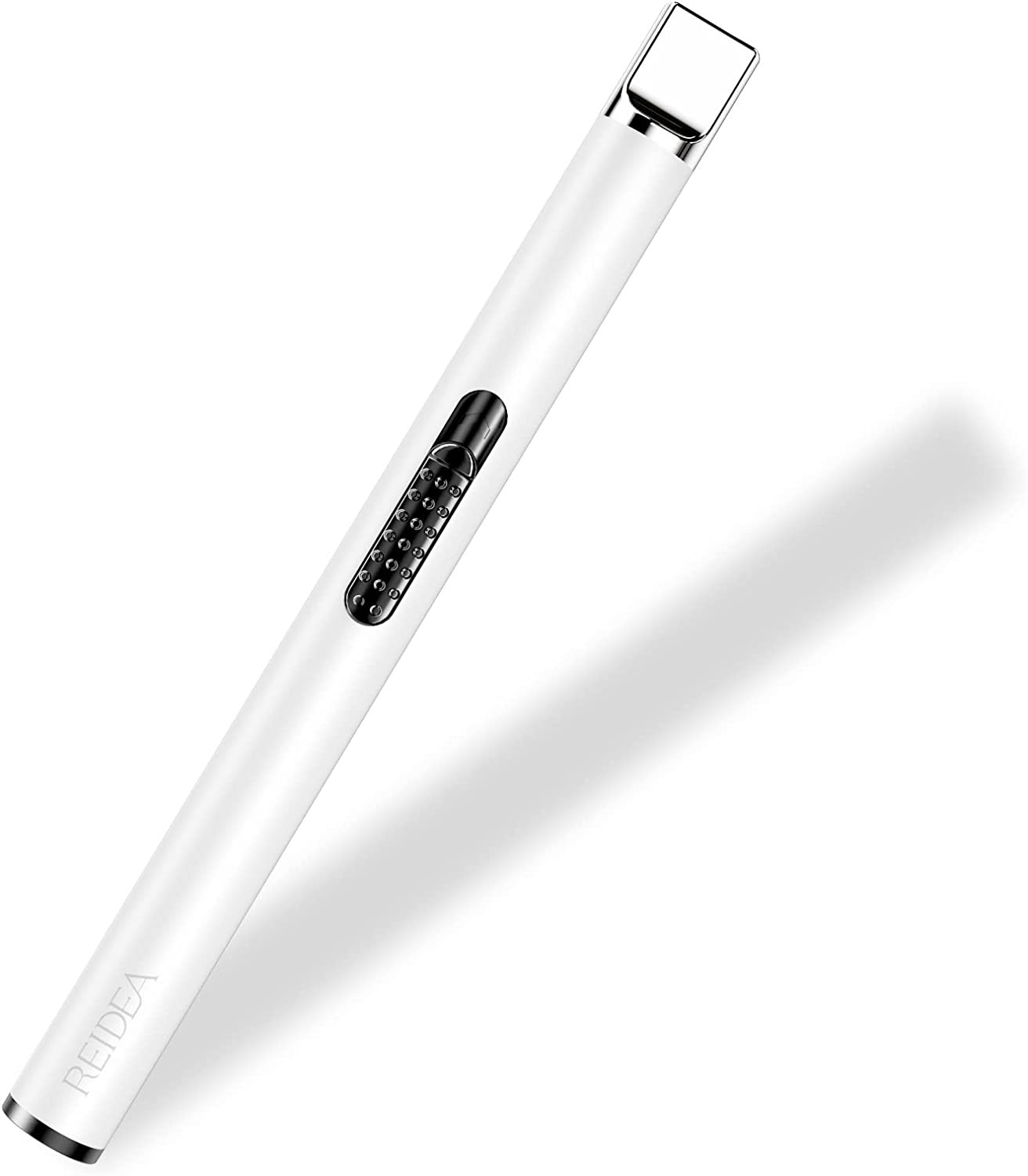 - Rechargeable, Windproof, Safe & Stylish (white)