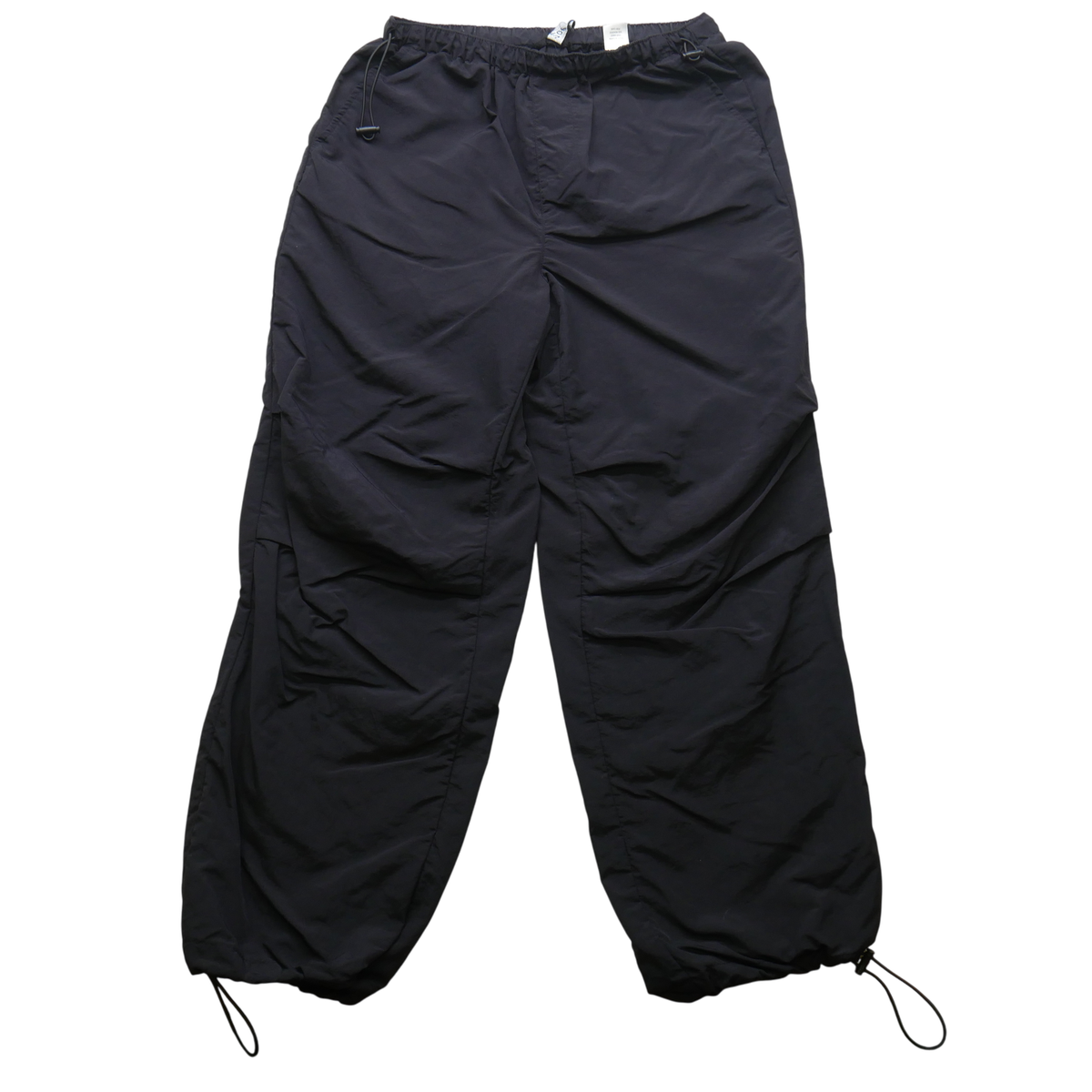 Zoe Pants Womens Medium Zumba Nylon Drawstring Athletic Black