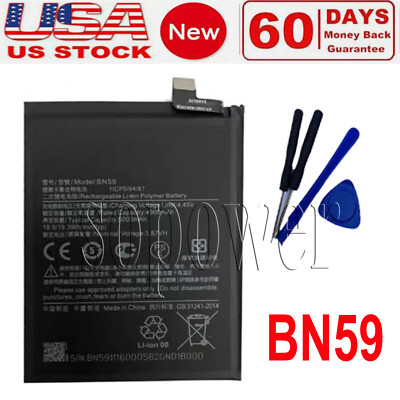 New For Xiaomi Redmi Note 10 / Note 10 Pro / Note 10S battery BN59 battery+Tools