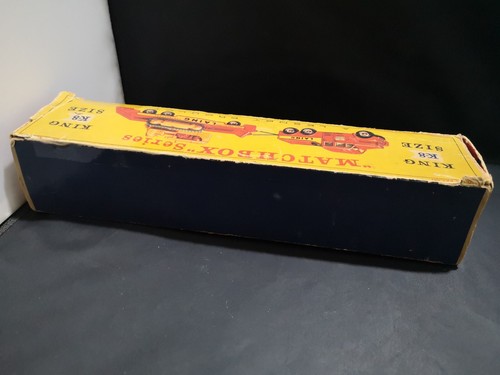 P649-MATCHBOX KING SIZE K-8-A PRIME MOVER,TRAILER AND CATERPILLAR TRACTOR BOXED - Picture 10 of 12