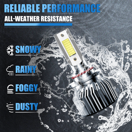 For Toyota RAV4 1998-2012 LED Headlight 9005+9006 High Low Beam Bulbs Kit - Zdjęcie 8 z 12