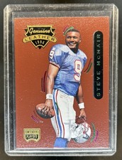 1996 Playoff Contenders Steve McNair Accents #44