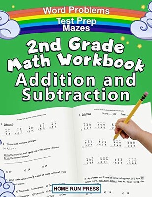 2nd Grade Math Workbook Addition an..., Home Run Press,