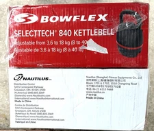 BOWFLEX SELETECH NO. 840 KETTLEBELL