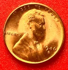 1946-S Lincoln Wheat Cent Penny GEM RED BU From an Original Bank Roll