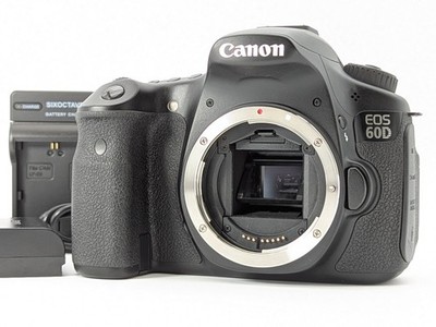 Canon EOS 60D 18.0MP Digitale Spiegelreflexkamera Body aus Japan [NEUWERTIG 4...