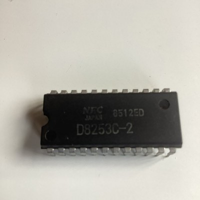 D8253C-2 PROGRAMM INTERVALL TIMER IC - NEC, IC BRASIL und SDU.