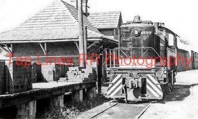 Hartwell #2220 ALCO S-2 Hartwell GA Depot 9-1959 Southern 2220 New 5x8 Photo