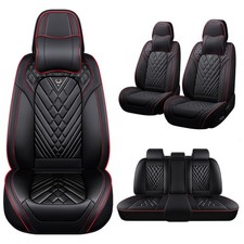 Car Seat Covers Fit for Honda CR-V Non-Slip Nappa Leather Seat Cover