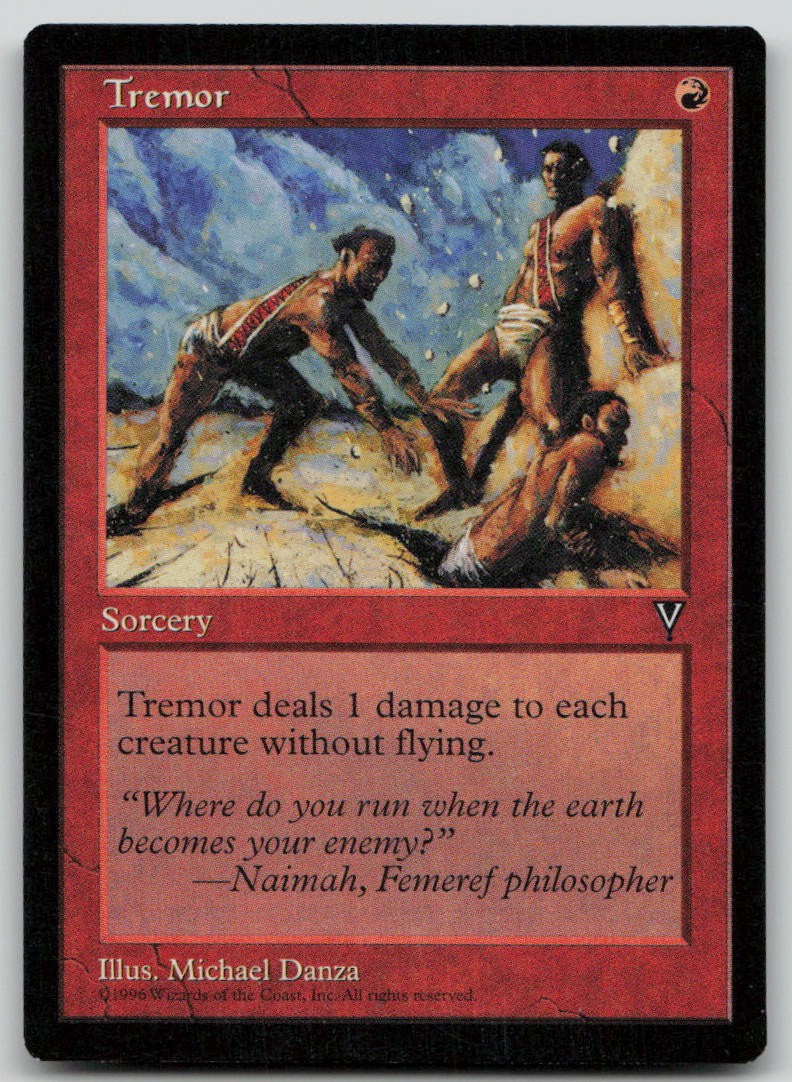 Tremor [Visions - 99] Near Mint Common Magic