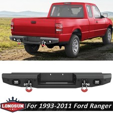 For 1993-2011 Ford Ranger Rear Bumper Wsensor Hole Led Lights D-rings