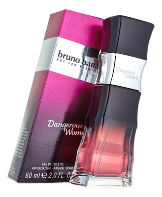 Bruno Banani Dangerous Woman 60ml Edt Brandneu mit Kappe und Box ohne Cellophan