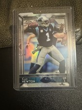 CAM NEWTON   2015 TOPPS CHROME REFRACTOR CARD #20