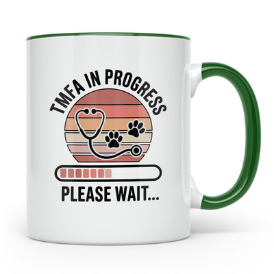 TMFA In Progress Tasse - Tiermedizinische Fachangestellte Geschenkidee -