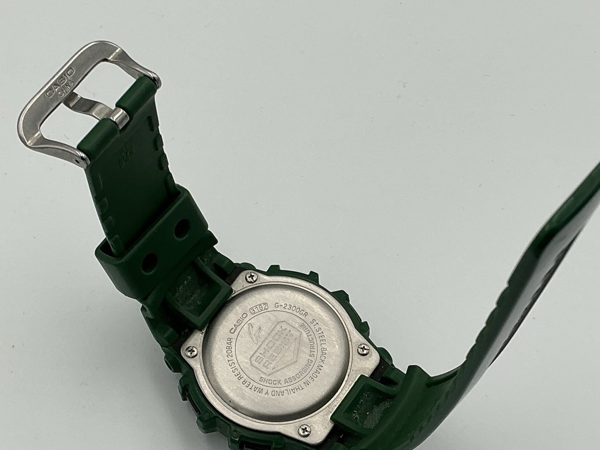CASIO G-SHOCK G-2300GR Tough Solar Green Colors Digital Men Watch
