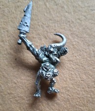 Warhammer Chaos Daemons Plaguebearer of Nurgle Champion Metal MISSING HAND