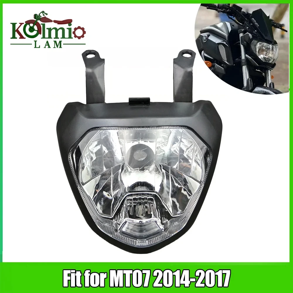 Jeu De Phares Pour Yamaha FZ6S FZ6N Fazer 2007-2010 - Halogène, Noir, Neuf, Garantie 1 Mois