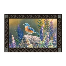 Studio M Flower Watching MatMate Doormat Width 30 in. Height 18 in. Construction