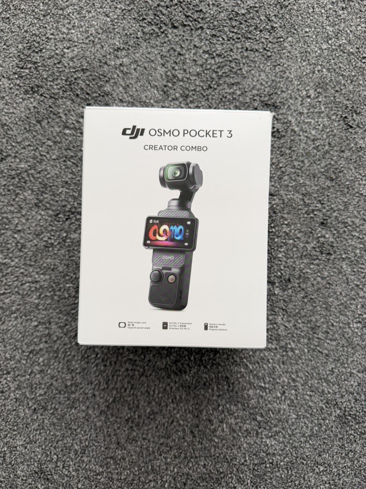 Dji Osmo Pocket 3 Creator Combo 3 Axis Gimbal Camera