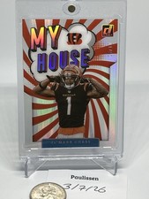 2022 Panini Clearly Donruss - My House Ja'Marr Chase #MH-8 Holo Silver #/10