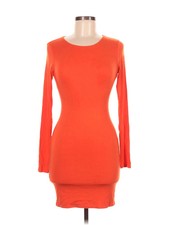Fashion Nova Women Orange Cocktail Dress M