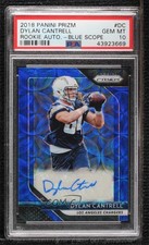 2018 Panini Prizm Rookie Blue Scope 10/99 Dylan Cantrell PSA 10 GEM MT Auto 5wg