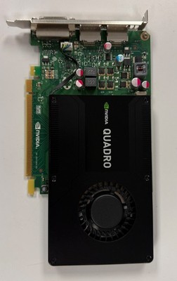 NVidia Quadro K2200 4GB GDDR5 Video Graphics Card PCIe DVI/DisplayPort x2