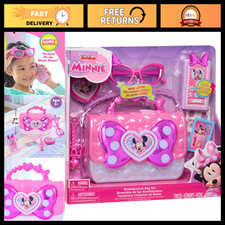 Minnie Mouse Bowfabulous Dress Up Bag Set - Fun Toy Purse for Kids