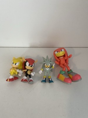 Sonic The Hedgehog kleine Figuren Konvolut Knuckles Silver Mighty Armadillo Super