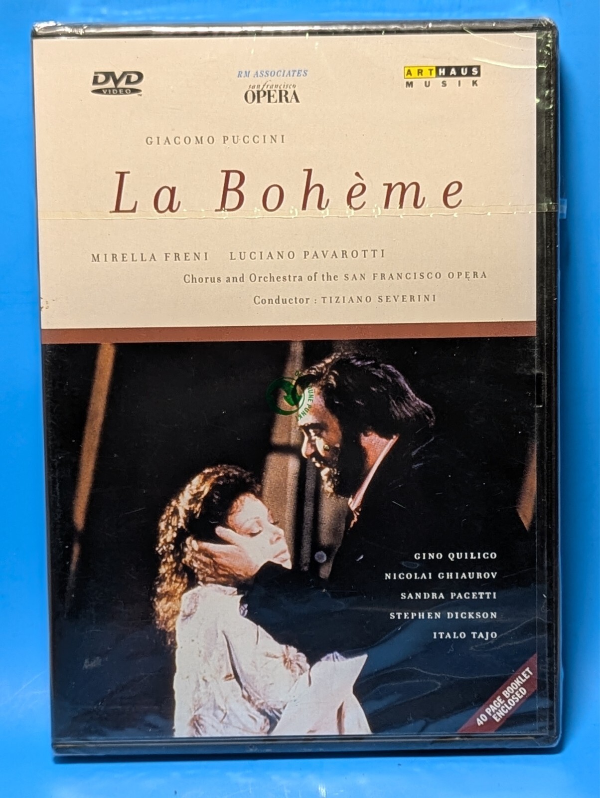Giacomo Puccini - La Boheme (DVD, 2000) NEW