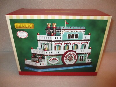 New Lemax 2016 Lady Luck Riverboat Casino Lighted Christmas Village House