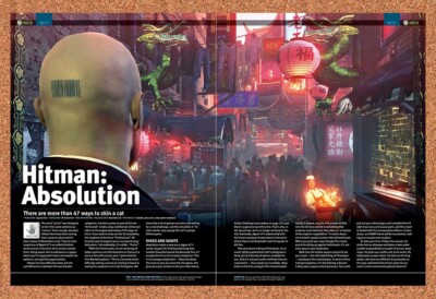 2011 Hitman Absolution Xbox 360 Review Original Ad / Retro Wall Art v1