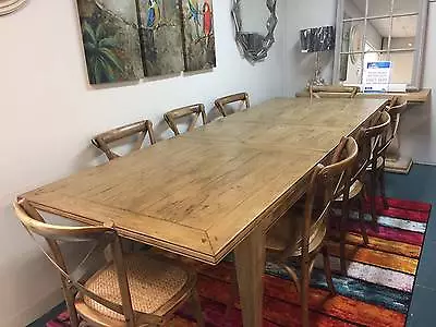 Solid Timber Extension Dining Crossback Chair Package Quot Solid Timber Extension Dining Crossback Chair Package Stanley