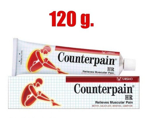 120g. Counterpain rot warm heiß Sportcreme Massagebalsam Analgetikum belebt Schmerzen