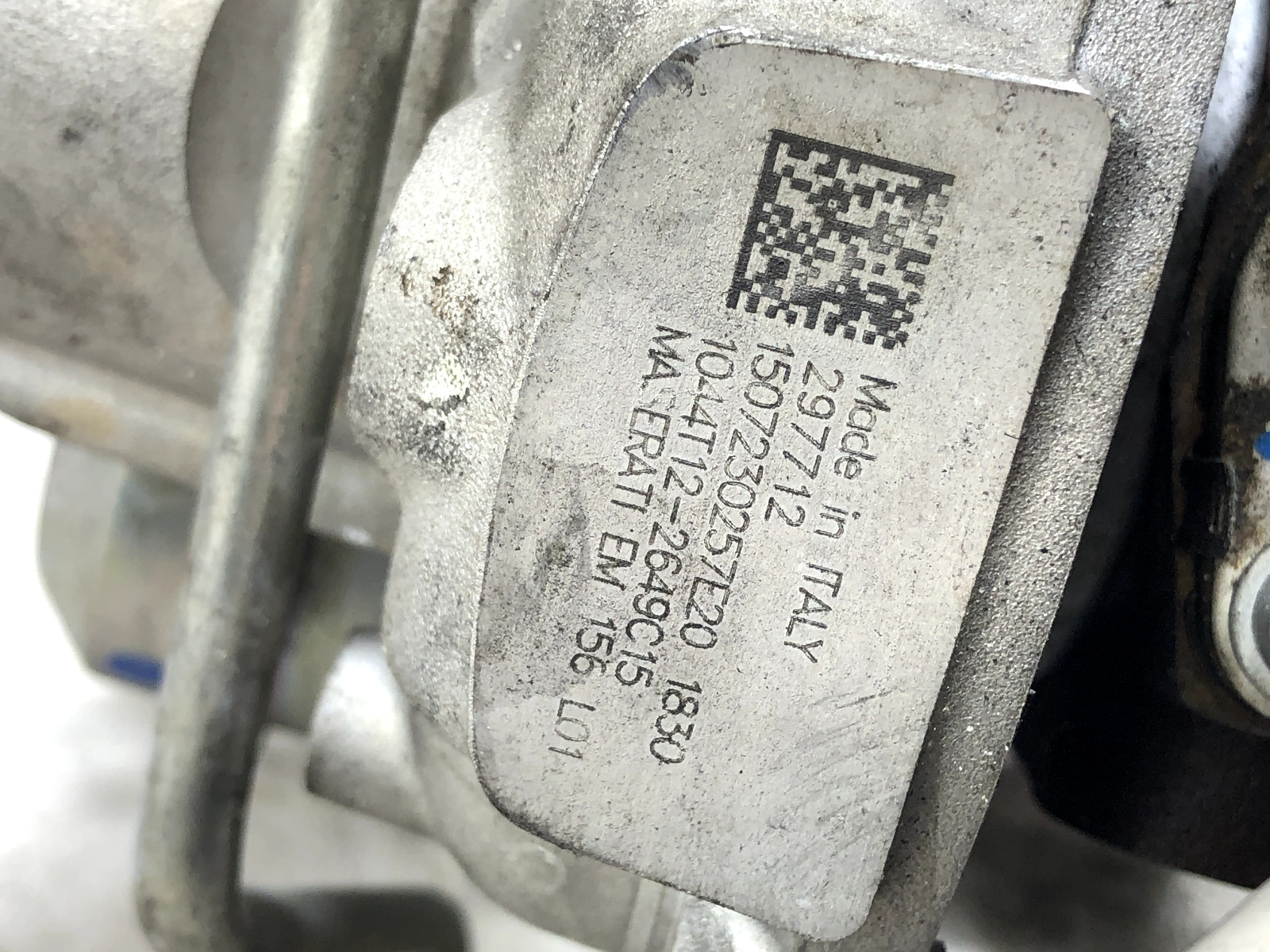 2014-2020 MASERATI QUATTROPORTE 3.0L AWD LEFT DRIVER TURBOCHARGER OEM 80K.