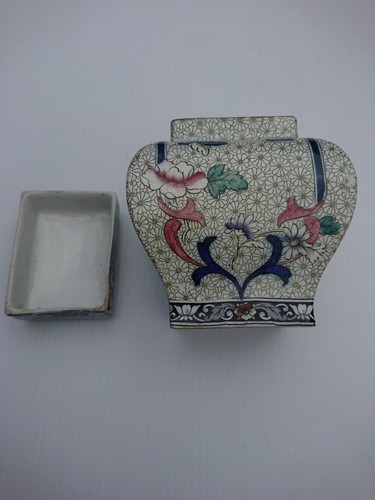 Corona Ware China Pot Floral Design Lid Pretty Container Ornament Trinket box - Picture 7 of 12