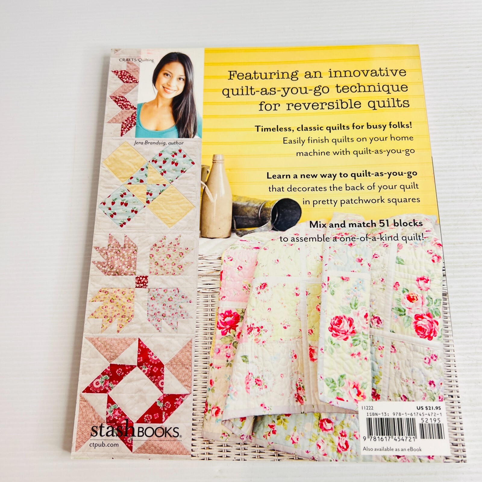 Quilt AsYouGo Made Vintage Paperback Book by Jera Brandvig Quilts eBay