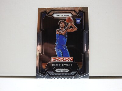 2023-2024 Prizm Monopoly Dereck Lively II RC #24 Dallas Mavericks