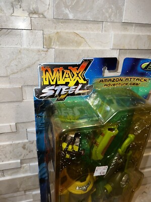 Max Steel Amazon Attack Adventure Gear Mattel | eBay