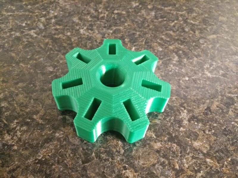 Soporte para unidad flash pulgar Star Snowflake impreso en 3D 7 USB - Muchos colores Foto 3 de 4