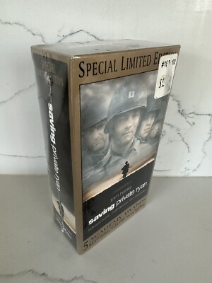 Saving Private Ryan VHS 2000 2-Tape Set Special Limited Edition Factory Sealed