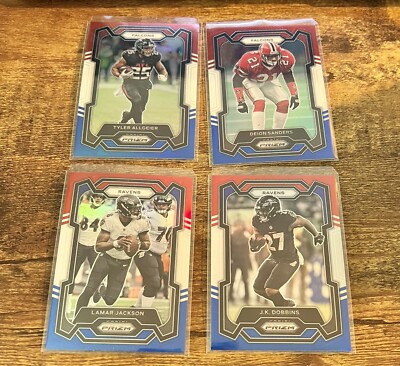 2023 Panini Prizm RED WHITE BLUE Prizm Parallel Pick Your Card