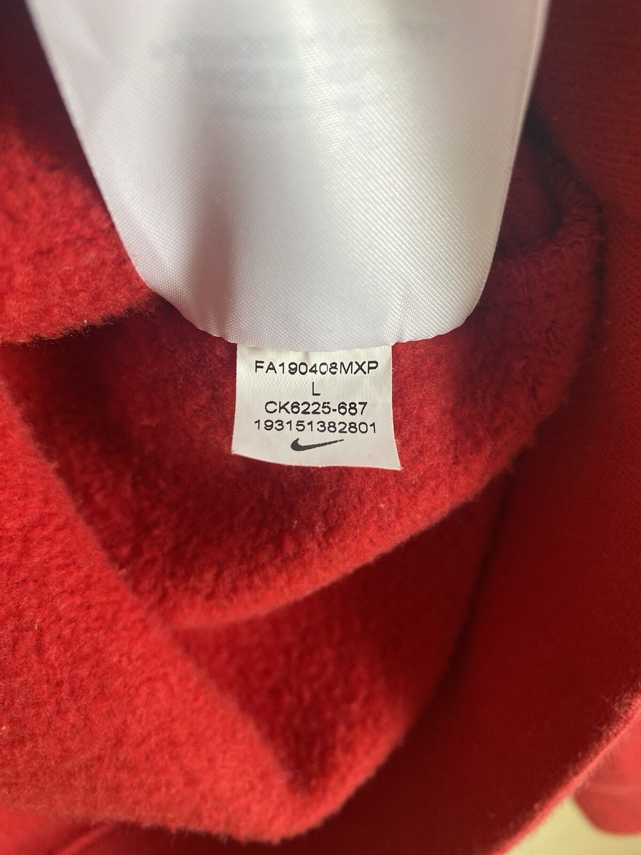 Nike x Supreme Leather Applique Sweatshirt Streetwear CK6225 Nike x Supreme Leather Applique Sweatshirt Streetwear CK6225