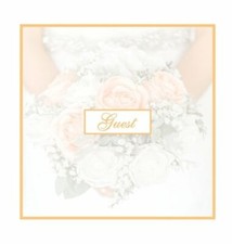 Guest Book for Weddings: Hard Cover Guestbook With 110 Pages 8.5 x 8.5 Sign In