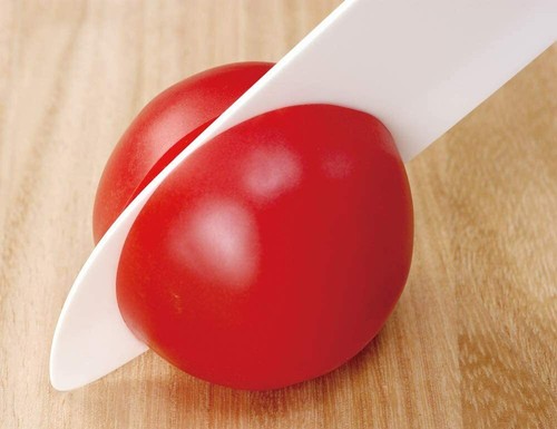 Kyocera Kitchen Knife Peeler Cutting Board Fine Ceramic Gift 4-piece Set White - Picture 5 of 9