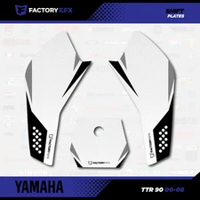 Gray Number Plate Racing Graphic kit fits 2000-2013 YAMAHA TTR90 TTR 90 00-13 #