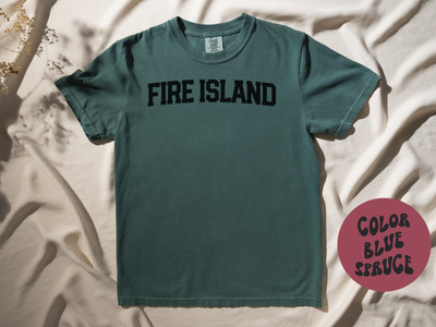 Fire Island NY New York Moving Away Shirt Gifts T-Shirt Short Sleeve Tee Unisex