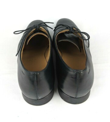 BALLY Tayson Black leather Cap toe Derby Shoes Men\'s US 10.5 EEE Switzerland EUC BALLY Tayson Black leather Cap toe Derby Shoes Men main image 3